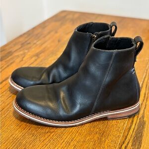 Helm Pablo Moto Inspired Zipper Chelsea Style Boot - No Box